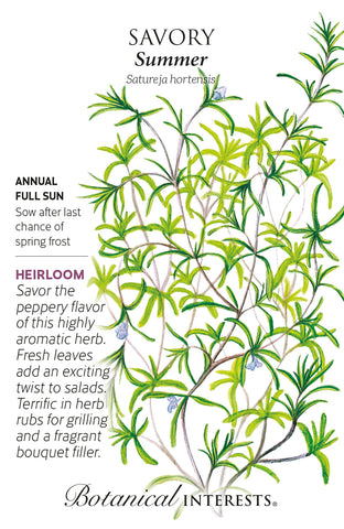 Summer Savory Herb Seed