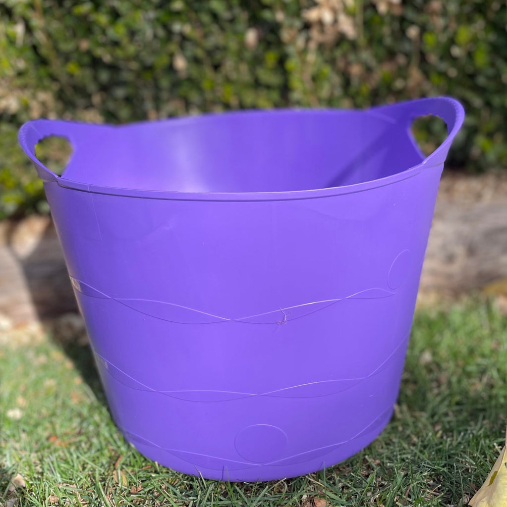 Tubtrugs Flexible Storage Bucket, Blue, 6.9 Gallon